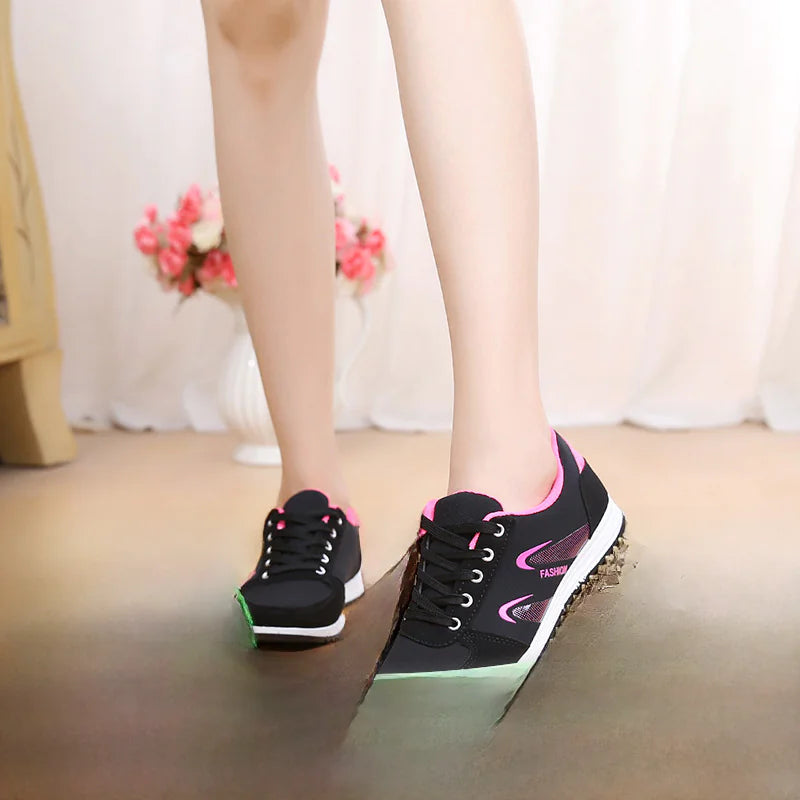 2023 Spring Autumn Casual Lace-Up Canvas Sneakers
