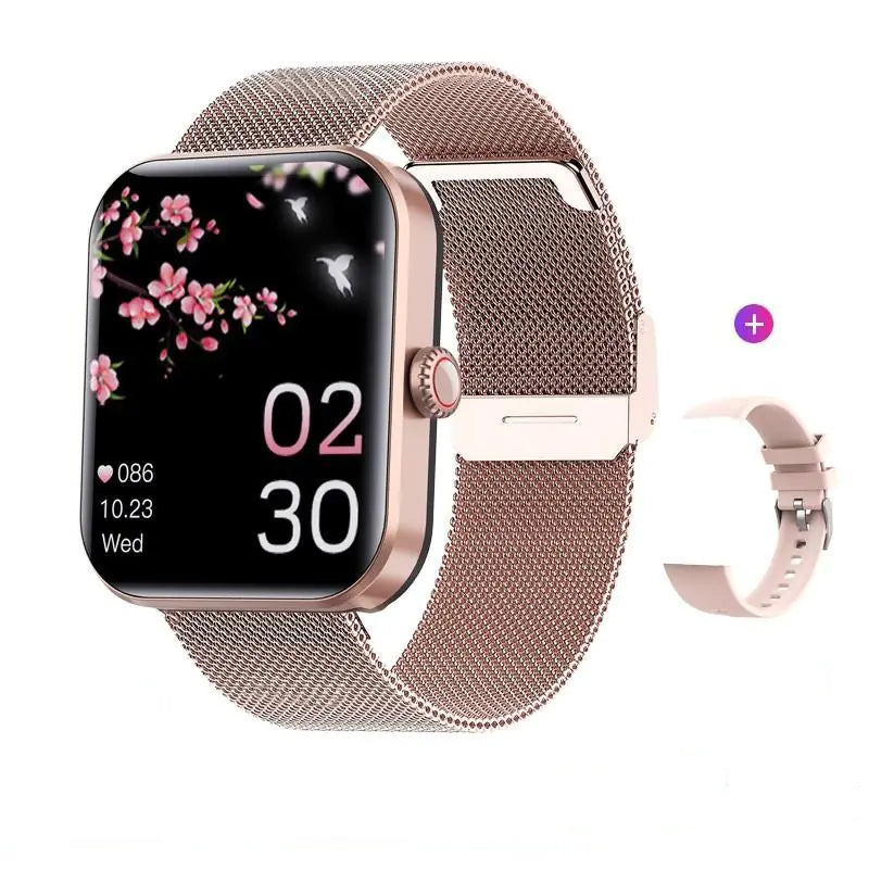 F57L Smart Watch with Temperature, Heart Rate & Step Tracker