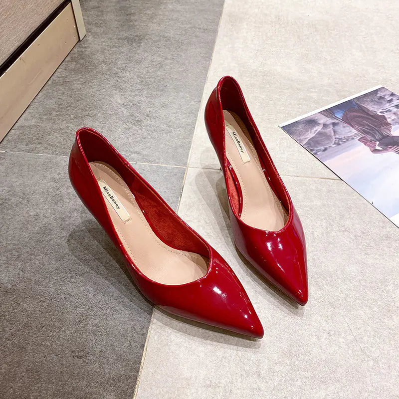 2020 Fall Collection Pointed Toe High Heel Shoes