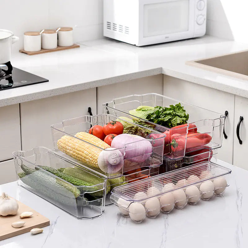 Plastic Storage Organizer for Kitchen Refrigerator (Drawer)