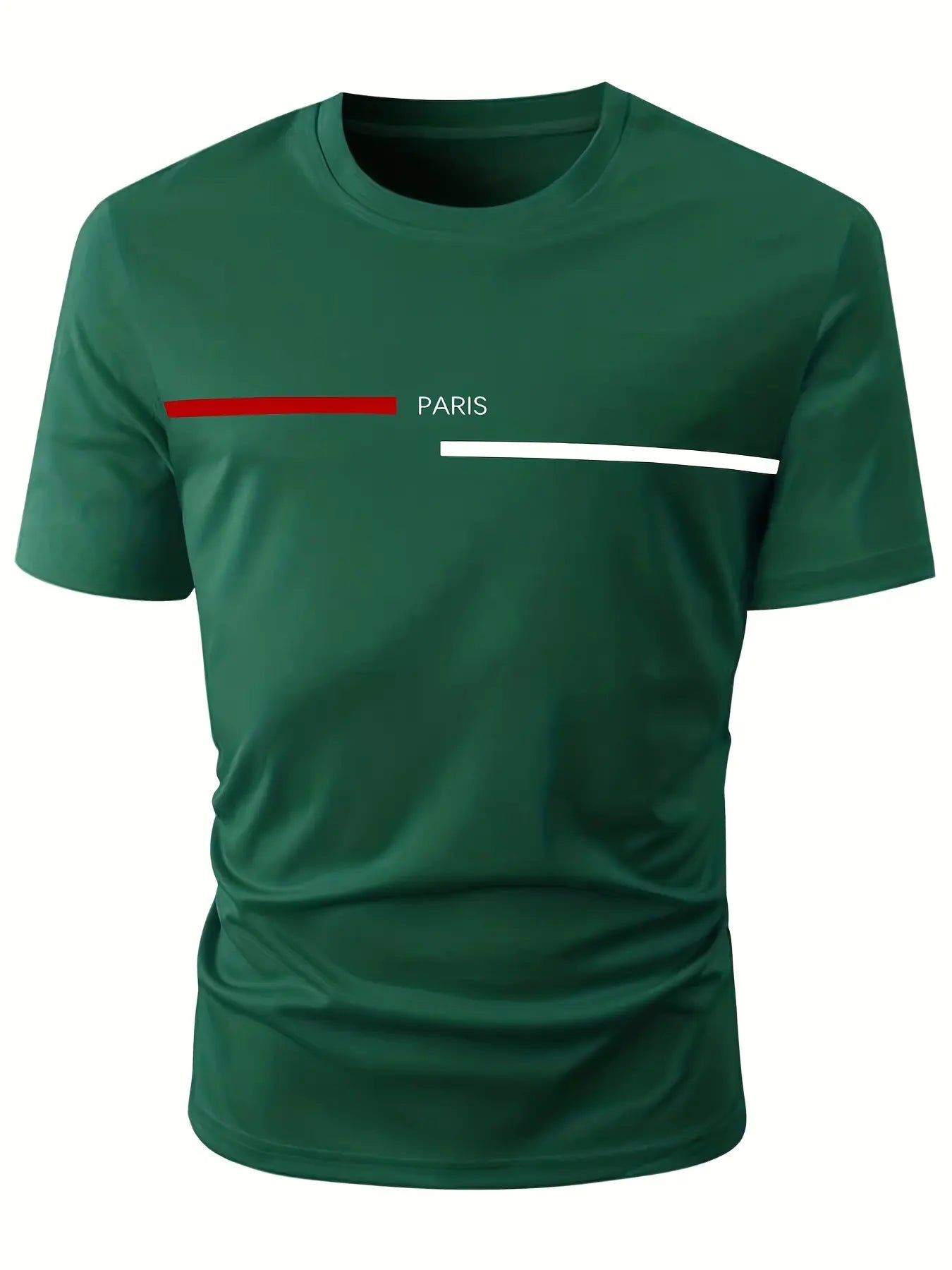 Men's Summer Loose Fit 100% Cotton Printed T-Shirt