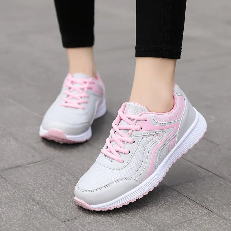Breathable Lightweight Slip-On Sneakers for Women