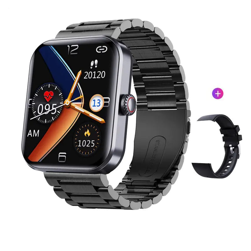 F57L Smart Watch with Temperature, Heart Rate & Step Tracker
