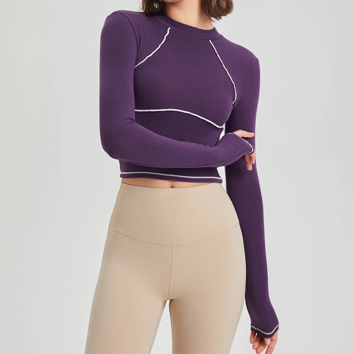 Women's Long Sleeve Fitness Suit for Autumn & Winter