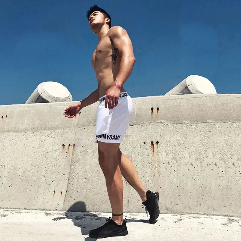 Men's Summer Breathable Running Training Fitness Shorts