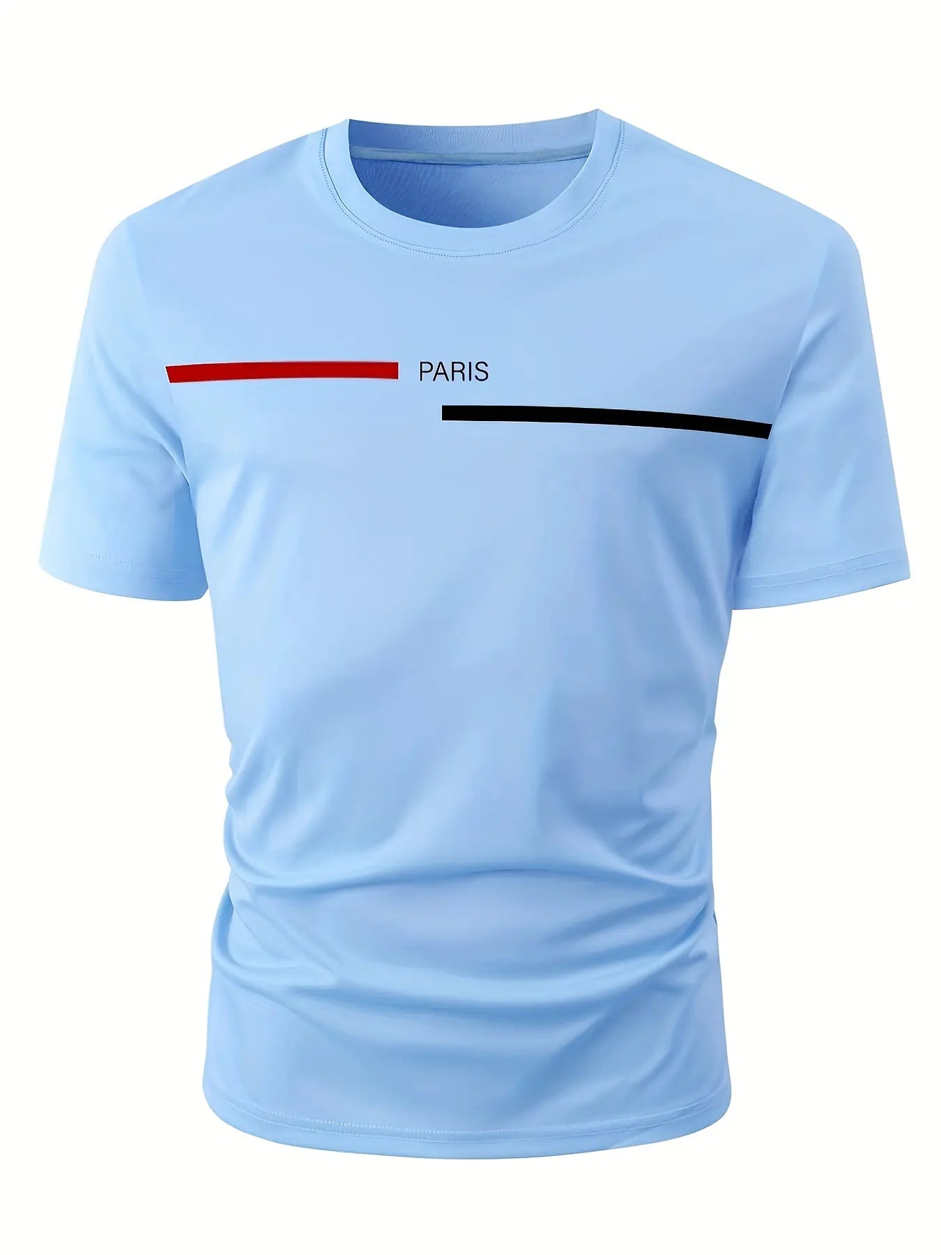 Men's Summer Loose Fit 100% Cotton Printed T-Shirt