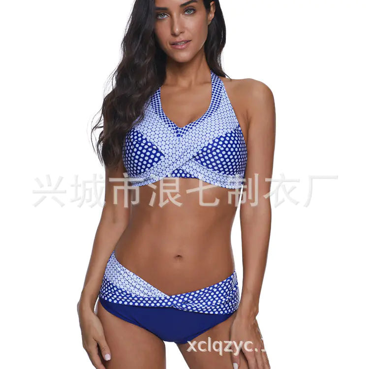 2023 Chic Polka Dot Bikini Set