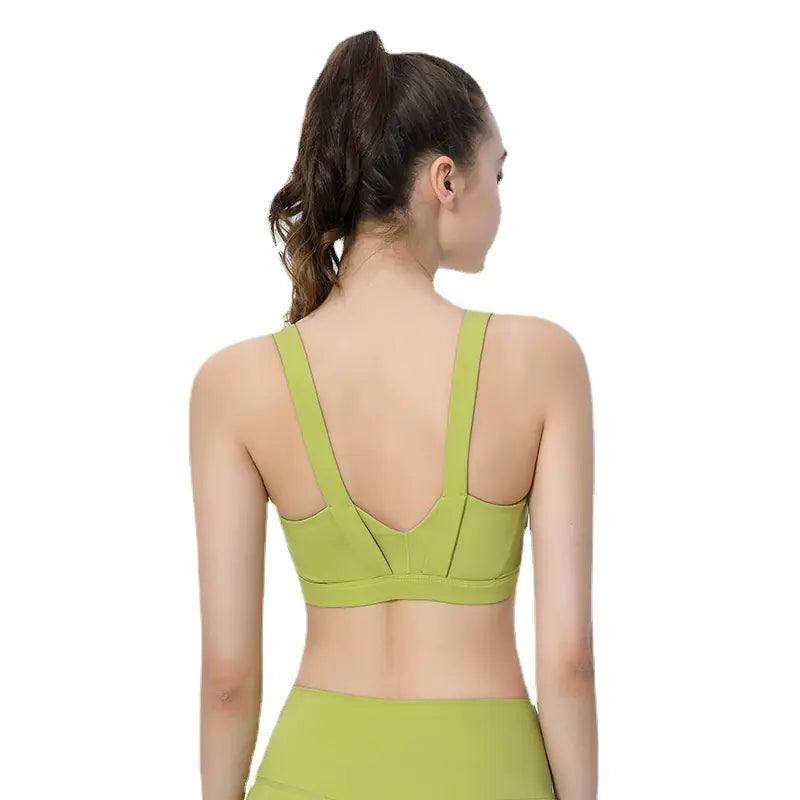New Women's Sports Bra Yoga Tank Top Set for Fitness