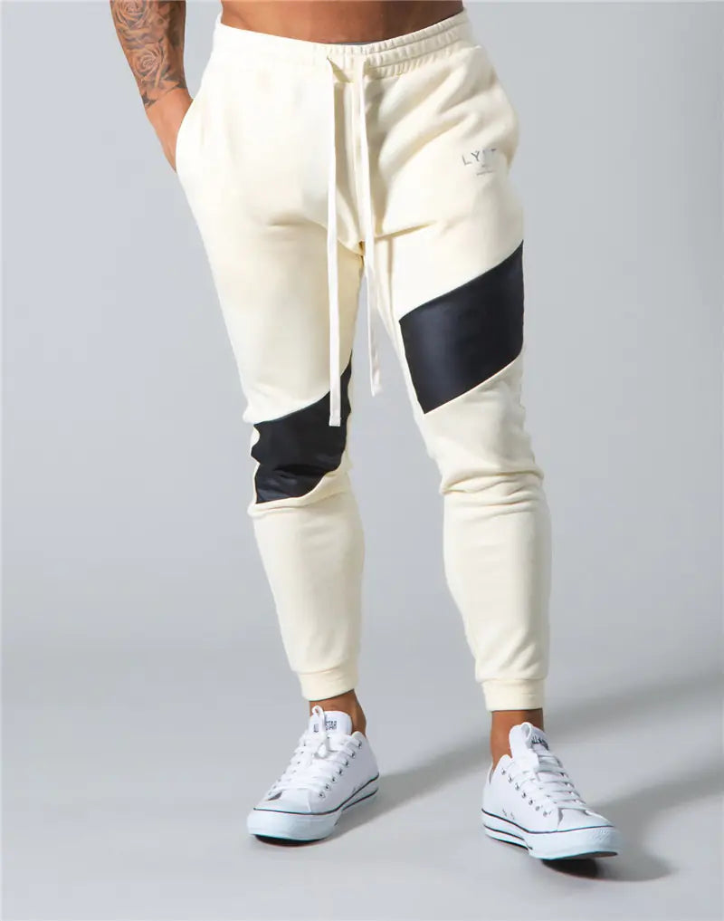 Trendy Men's Slim Fit Casual Exercise Trousers