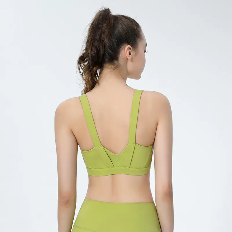 New Women's Sports Bra Yoga Tank Top Set for Fitness