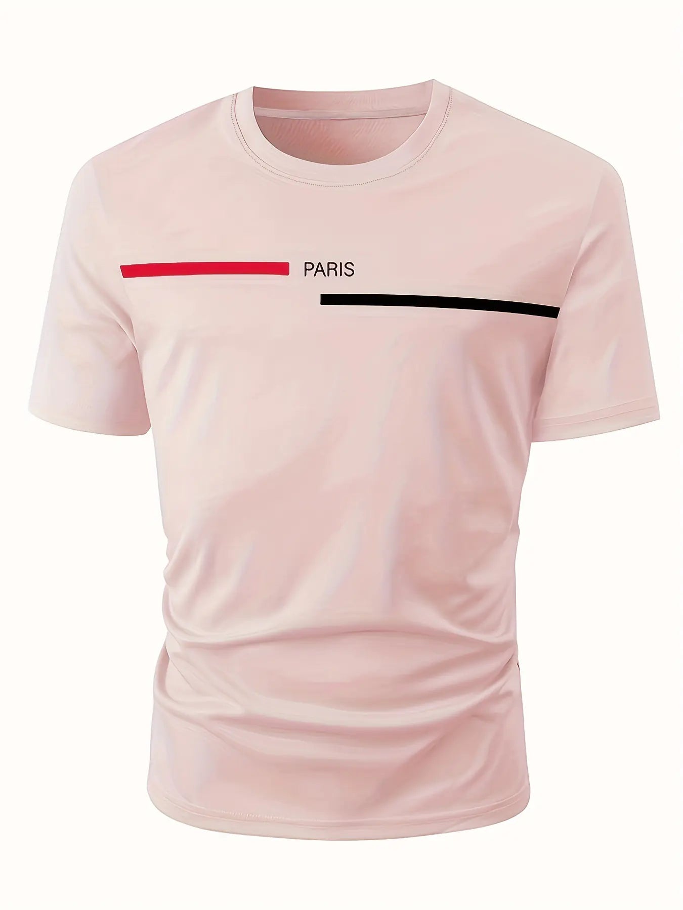 Men's Summer Loose Fit 100% Cotton Printed T-Shirt