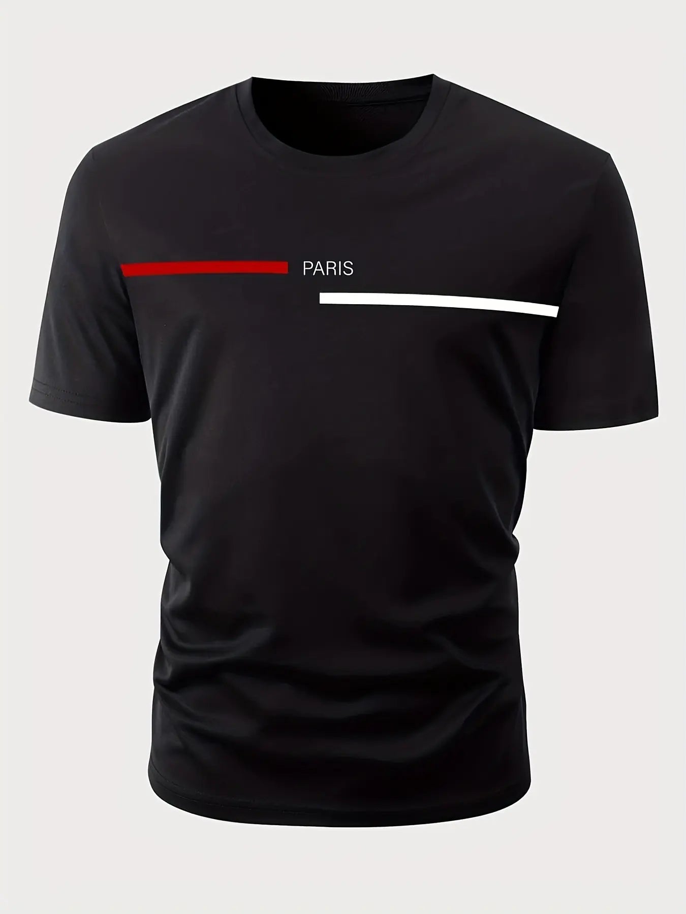 Men's Summer Loose Fit 100% Cotton Printed T-Shirt