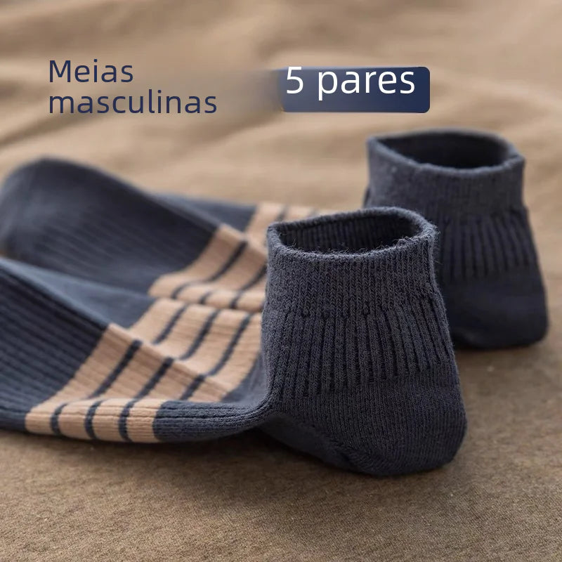 Men's Summer Sports Cotton No-Show Socks (Wholesale)