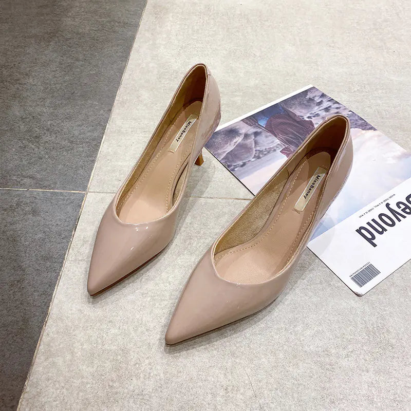 2020 Fall Collection Pointed Toe High Heel Shoes