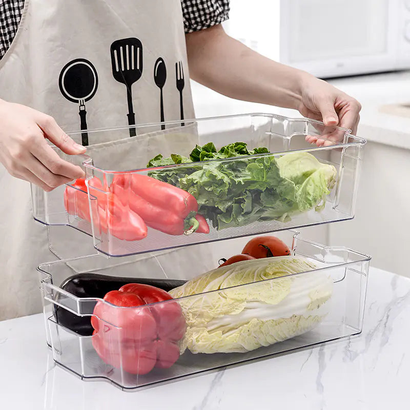 Plastic Storage Organizer for Kitchen Refrigerator (Drawer)