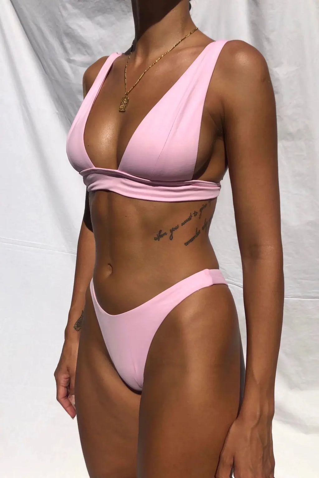 2024 Women's Reversible Nylon Bikini Swimwear