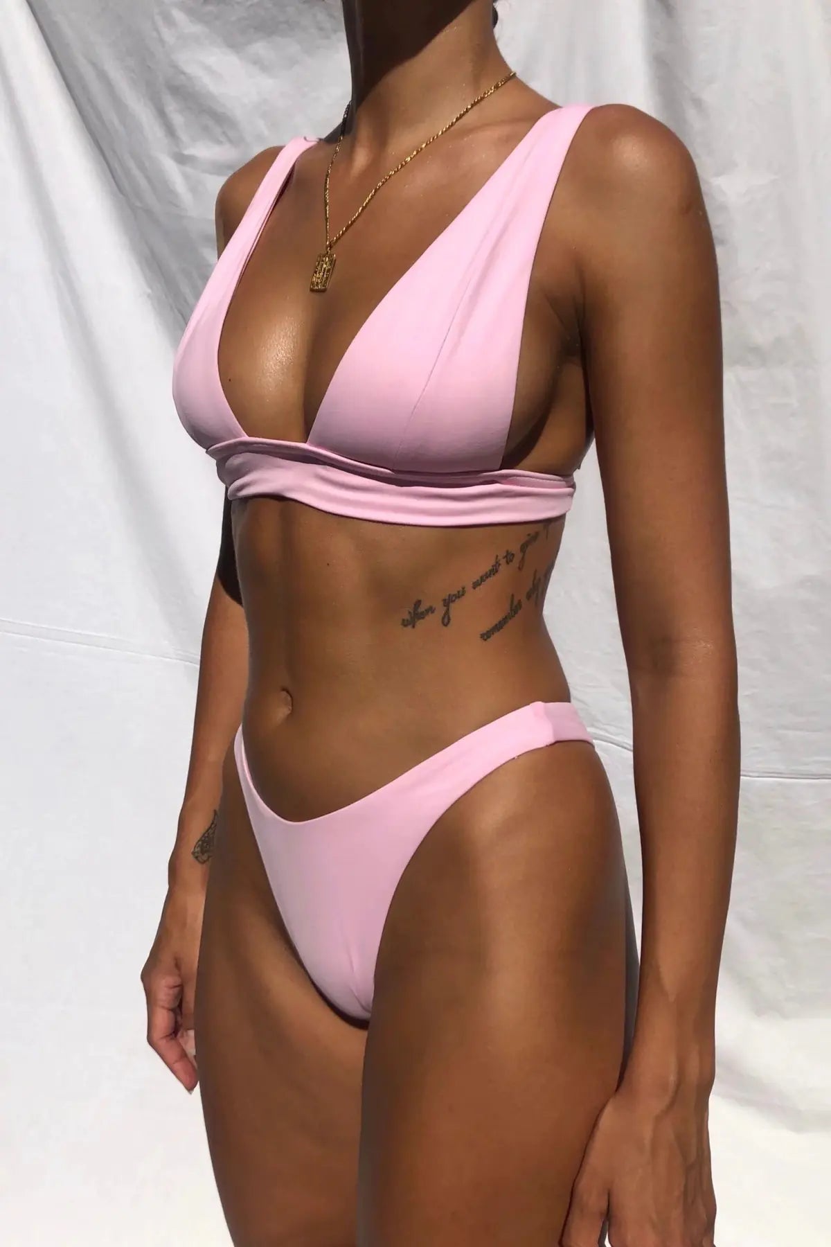 2024 Women's Reversible Nylon Bikini Swimwear