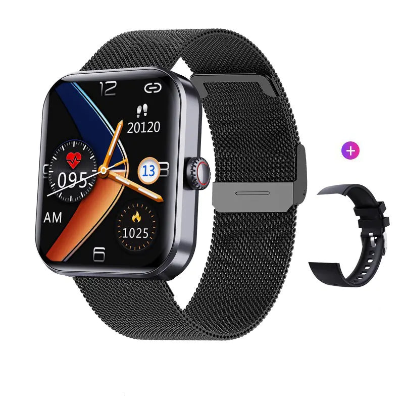F57L Smart Watch with Temperature, Heart Rate & Step Tracker
