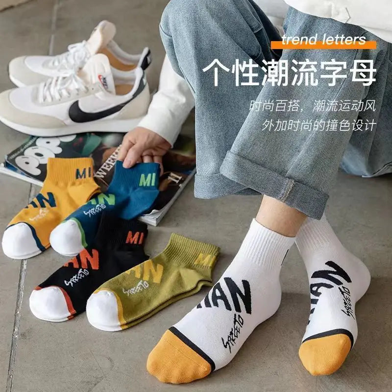 Men's Summer Sports Cotton No-Show Socks (Wholesale)