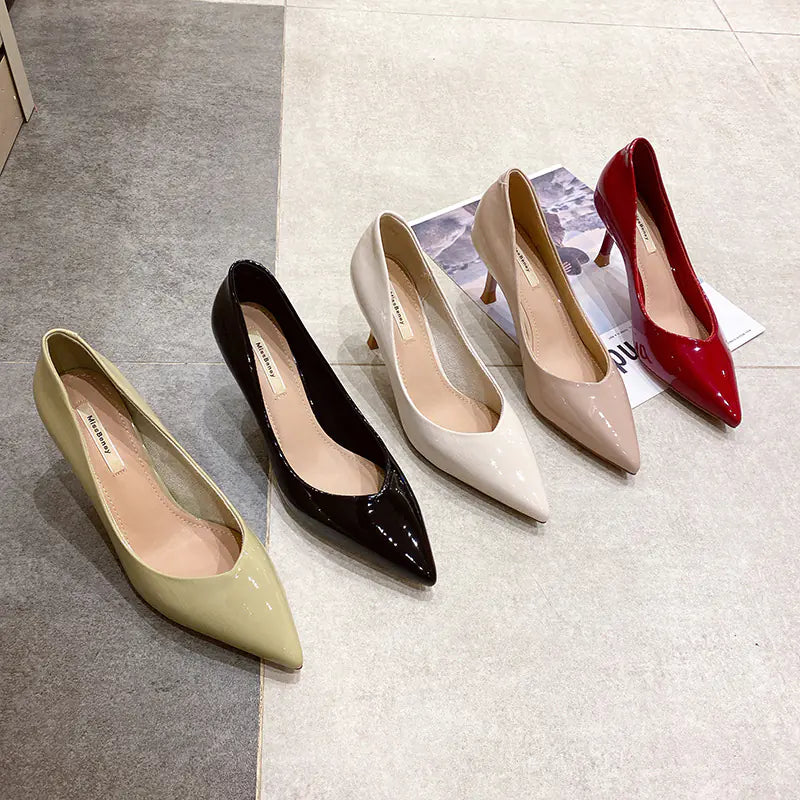 2020 Fall Collection Pointed Toe High Heel Shoes