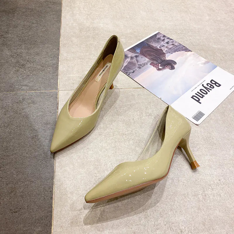 2020 Fall Collection Pointed Toe High Heel Shoes