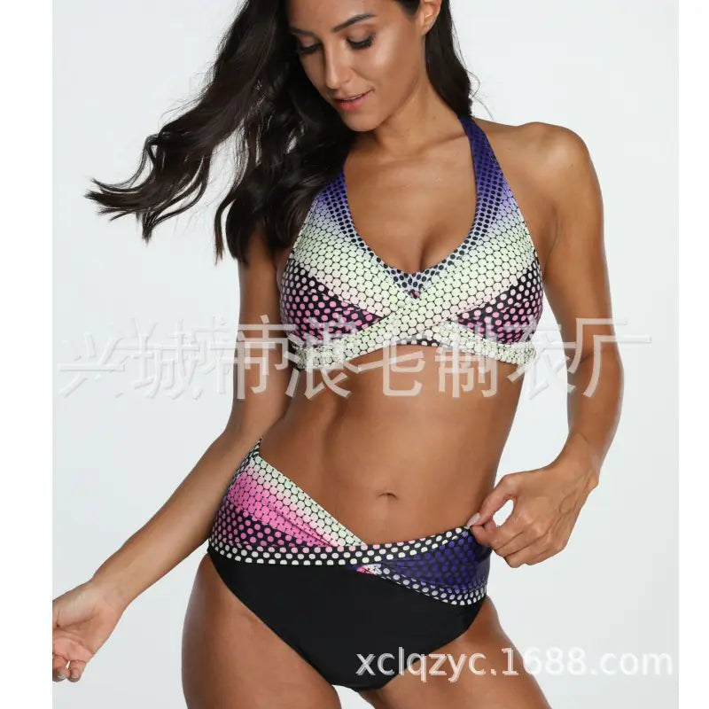 2023 Chic Polka Dot Bikini Set