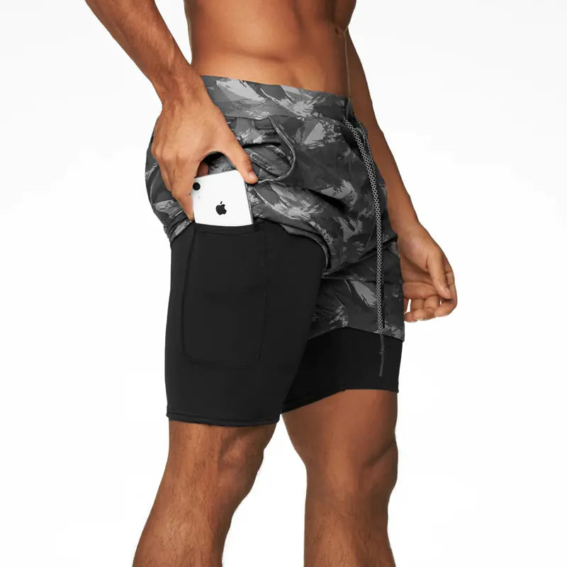 Men's Summer Sports Shorts - Quick-Dry, Breathable Design